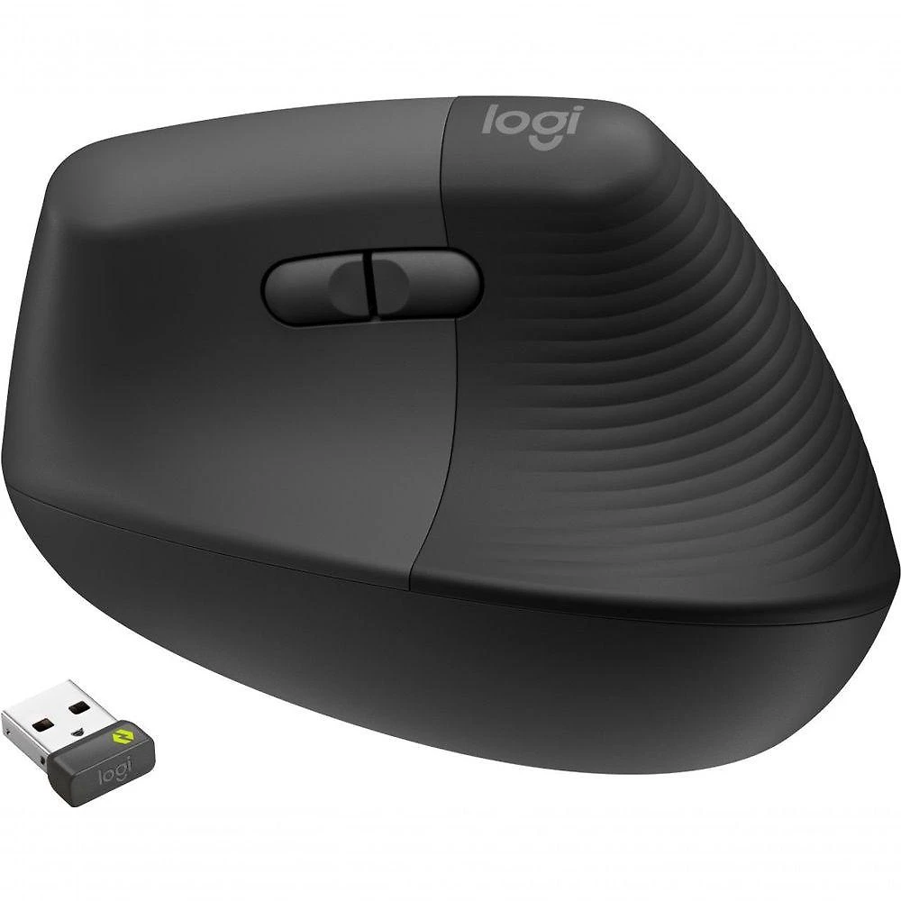 Mouse Ergonômico sem Fio Lift Vertical Business 910-006497 Smartwheel Bluetooth Logitech