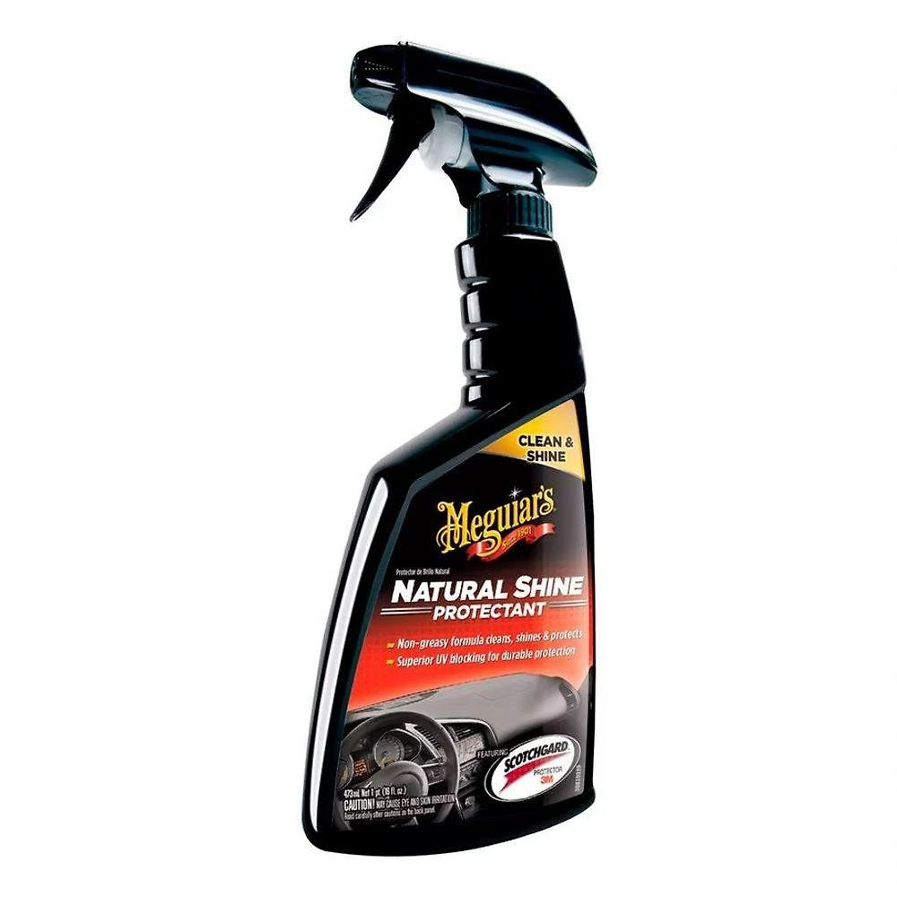Protetor de Superfícies Automotivas para Painéis Natural Shine Protectant Compatível com Vinil