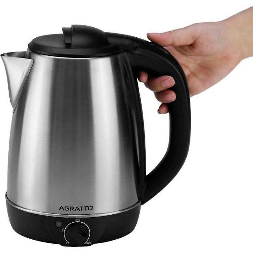 Chaleira Elétrica Agratto Aroma 2,2l Inox 220V