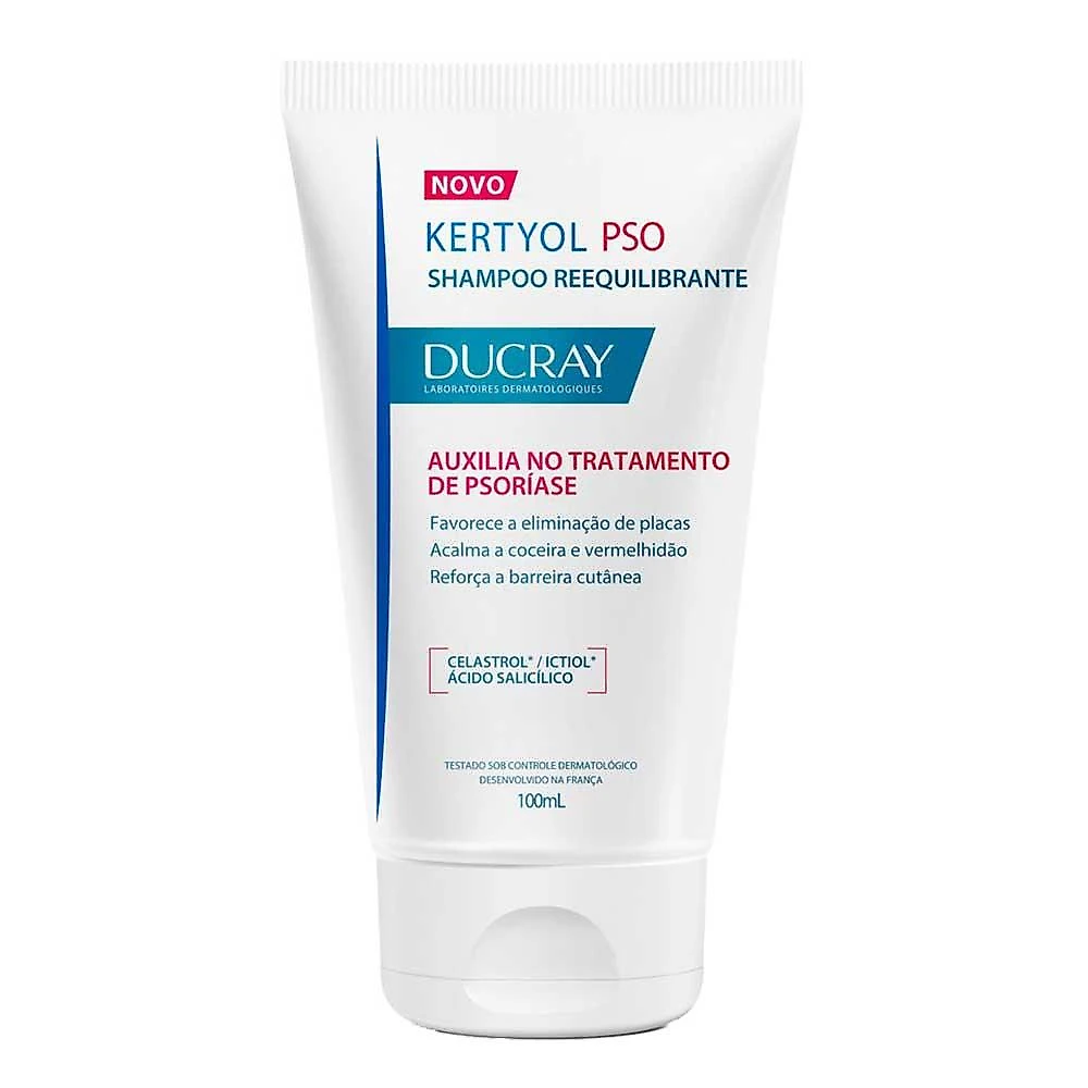 Ducray kertyol pso shampoo reequilibrante 100ml