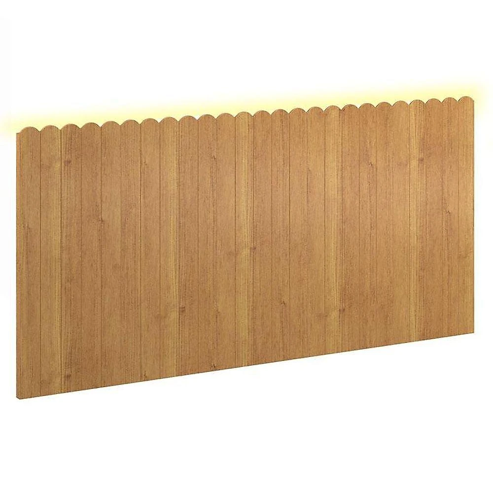 Quarto De Bebê Unique 3 Portas Com Cômoda 6 Gavetas E Painel Farm Com Led Off White Eco Wood - Matic