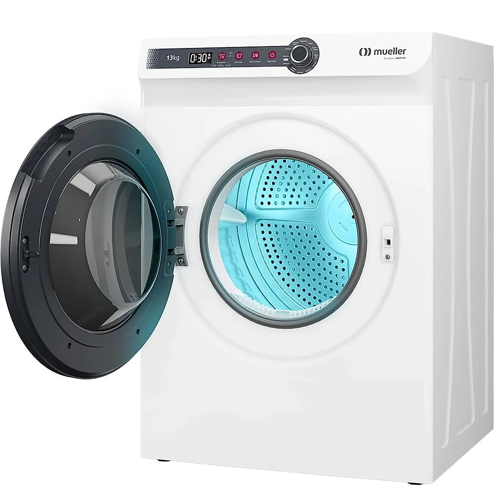 Secadora de Roupas Mueller 13 kg com Sensor de Umidade - MSP13F Branco - 110V