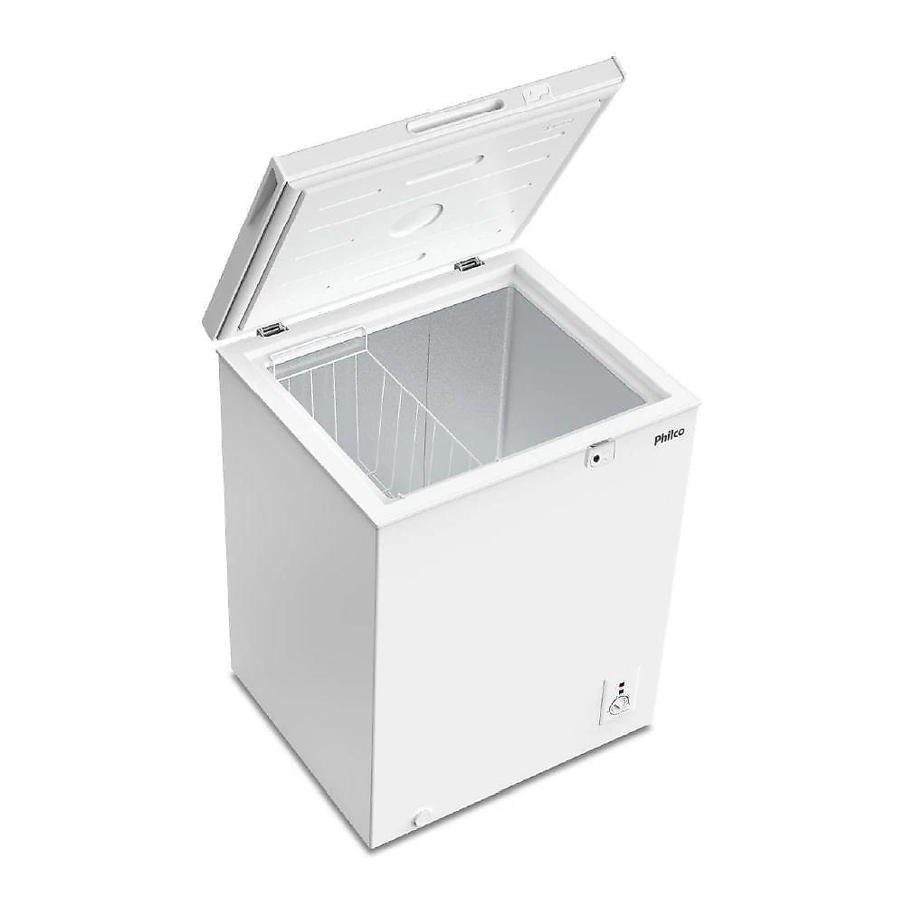 Freezer Horizontal 2 em 1 Philco PFH160B 140L Degelo Manual Classificação a Branco 110V