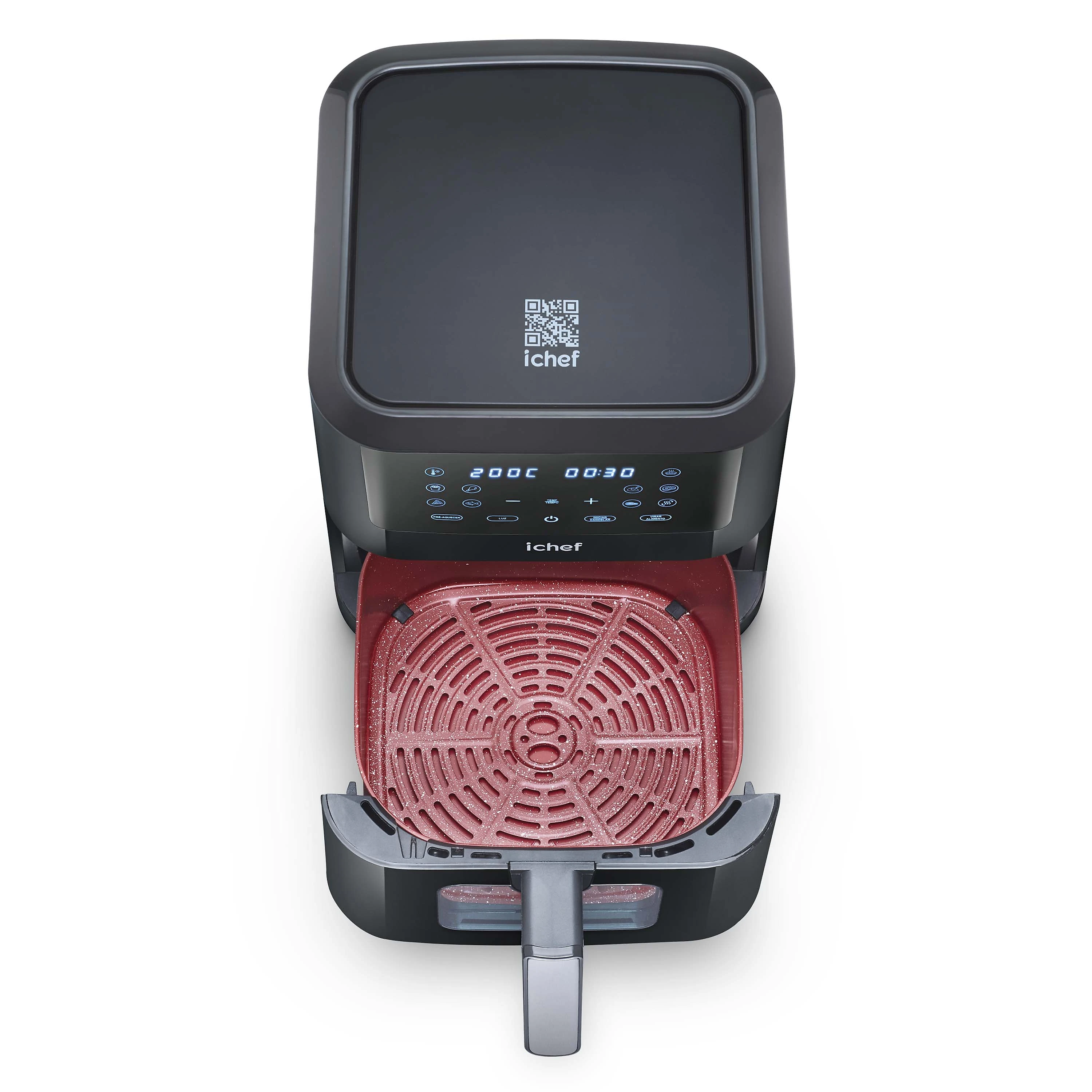 Fritadeira Elétrica Airfryer Ichef Smart Vision 6L | 127V