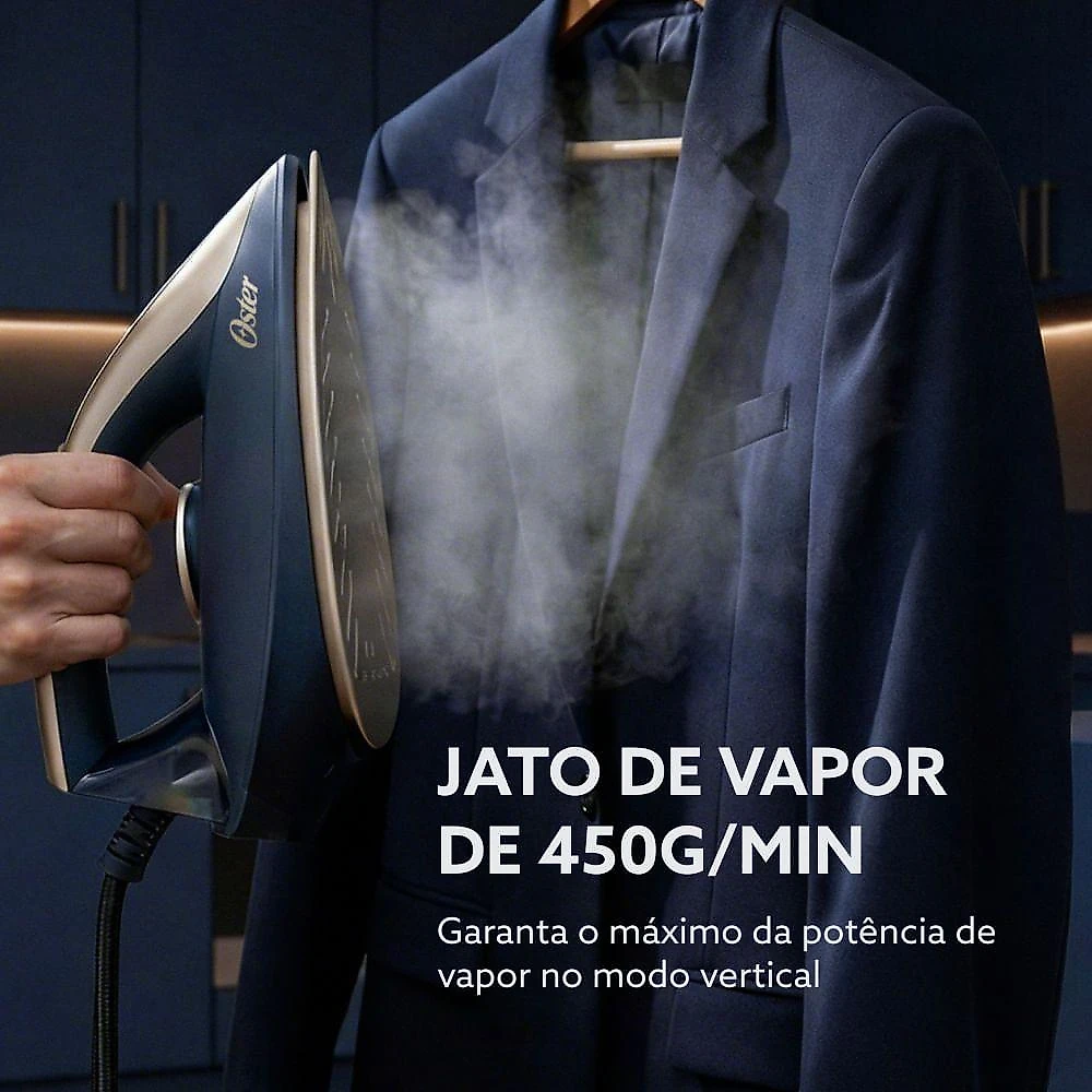 Ferro De Passar 1,5L Steam Generator Diamond Ceramic Oster 110V