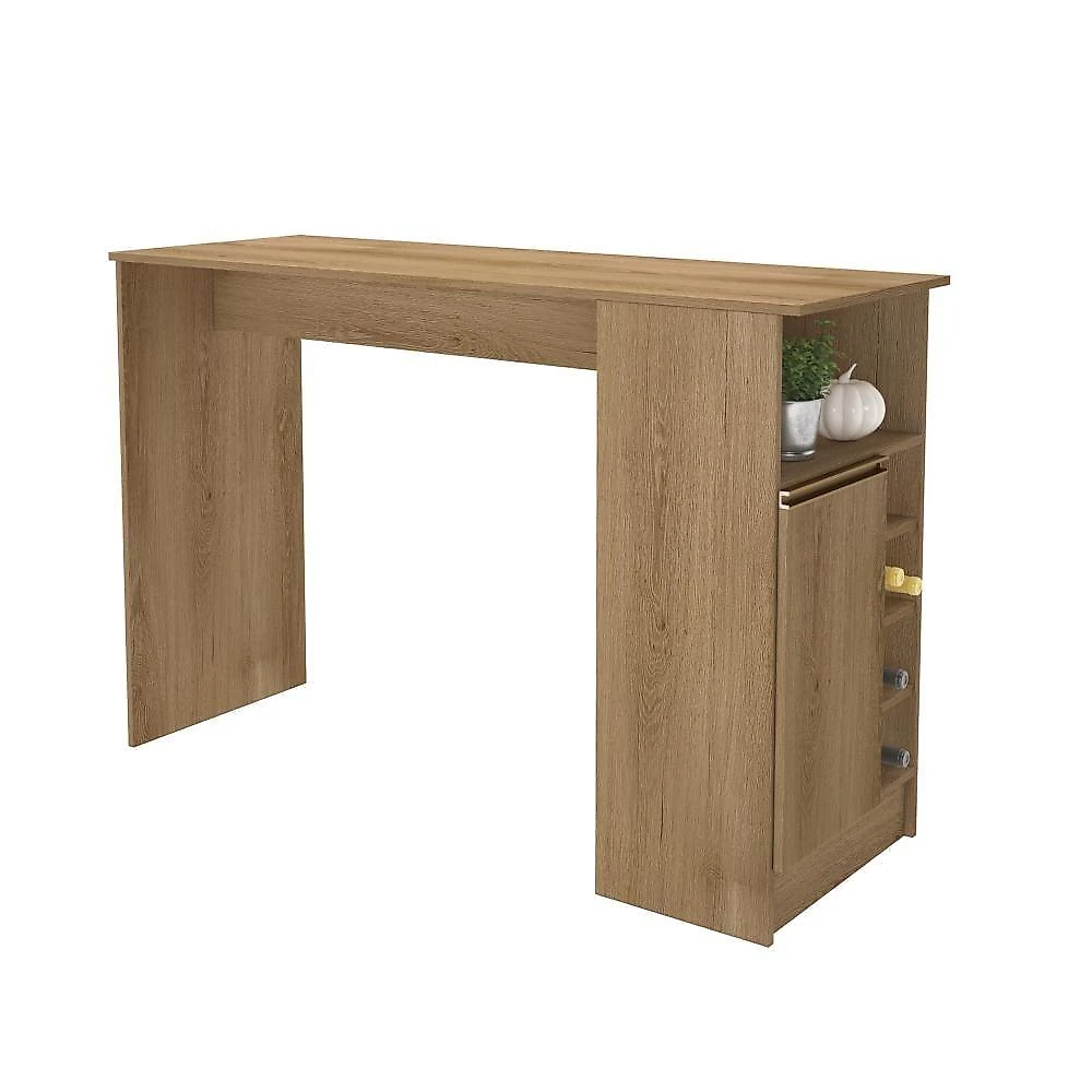 Bancada de Cozinha Gourmet Atenas 1 Porta MDP 140CM Castani Fidelita Móveis webcontinental-7899208873447