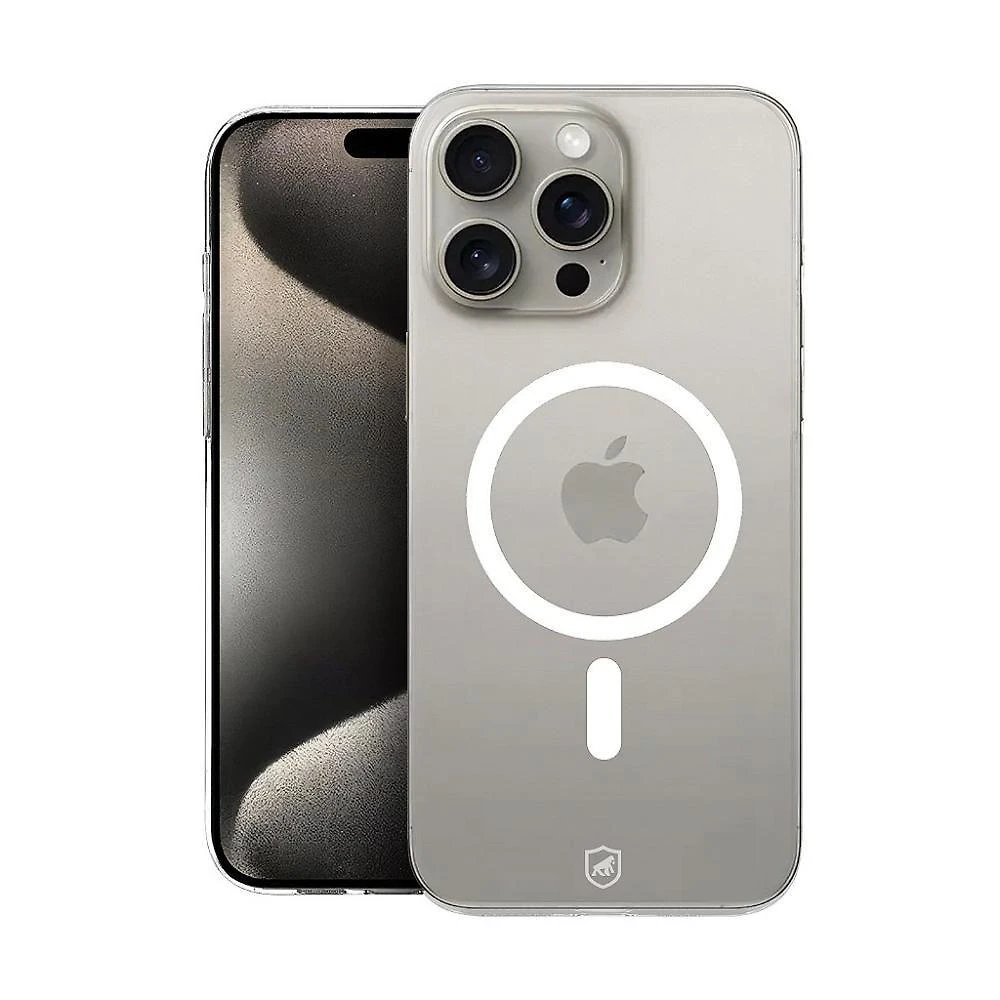 Capa para Iphone Gshield Crystal Slim Magsafe Proteção Ultrafina Acrílico Transparente 1 Unidade