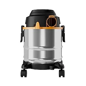 Aspirador de Pó e Água Wap GTW 1600W 12L com Função Sopra Folhas – Inox/Preto/Amarelo 110V