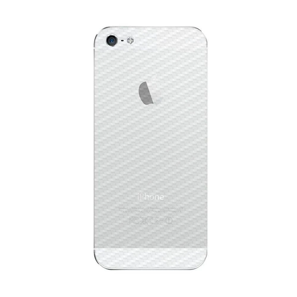 Película Traseira De Fibra De Carbono Transparente Para Iphone 5 , 5S , Se - Gorila Shield