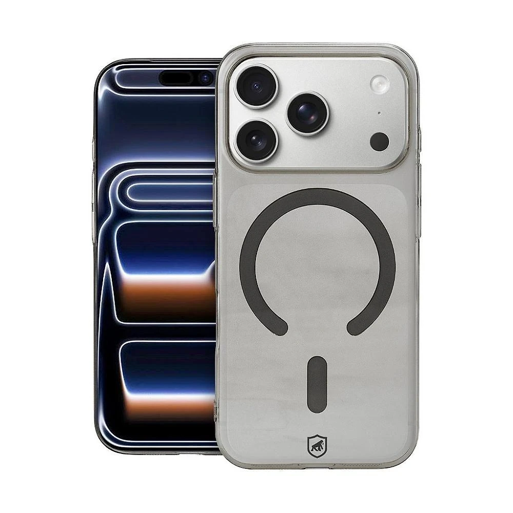 Capa Gshield Crystal Slim Magsafe para Iphone 17 Pro Antiamarelamento Acrílico Transparente 1