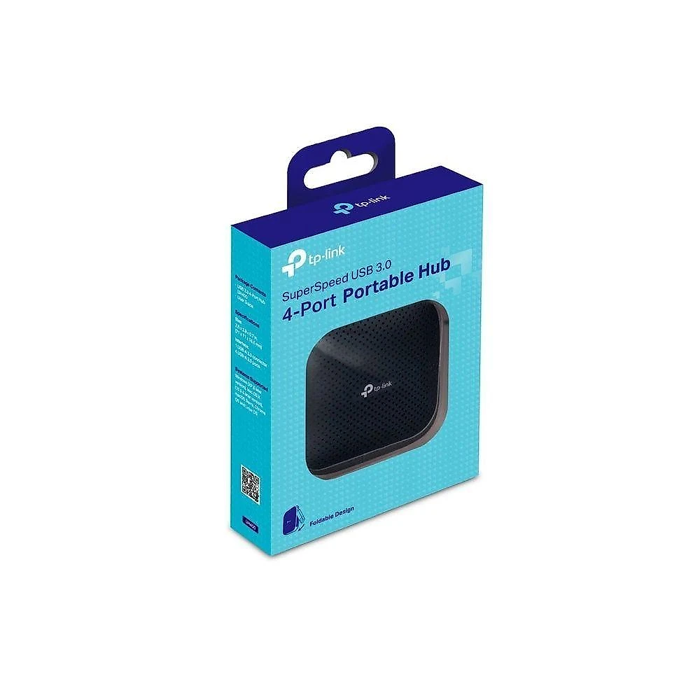 Hub USB 3.0 4 Portas UH400 com Velocidade Até 5Gbps Preto TP-Link