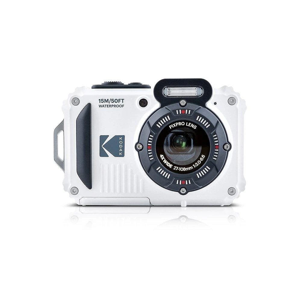 Câmera Compacta Kodak PIXPRO WPZ2, 16 MP, Full HD, LCD 2,7", Branca - CAK20020