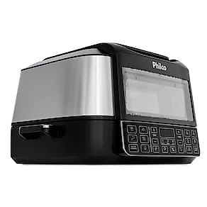 Fritadeira Elétrica Air Fryer Philco PAF12A Barbecue Digital 12L Preta 110V