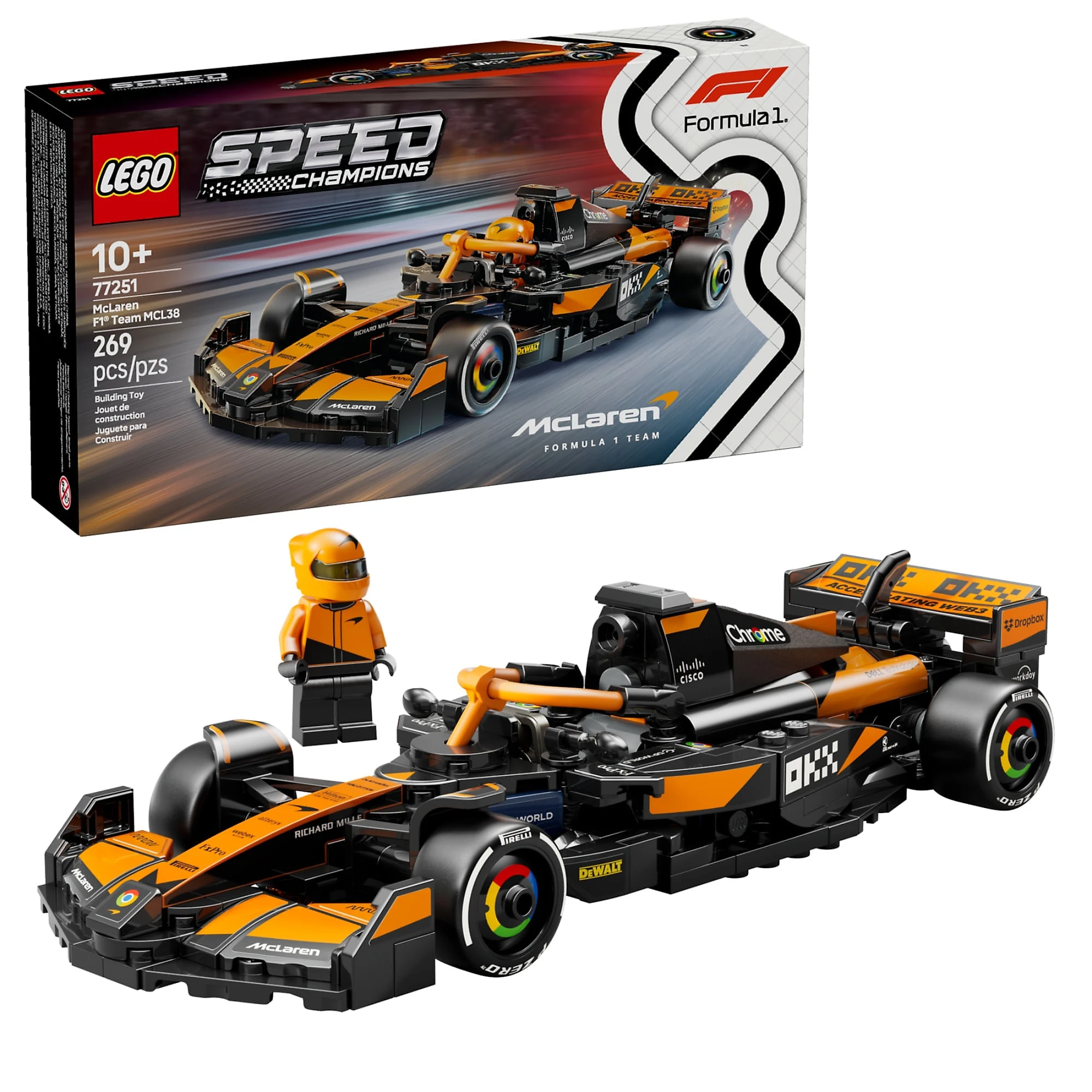 Speed Champions - McLaren F1® Team MCL38 LEGO Speed Champions - McLaren F1® Team MCL38