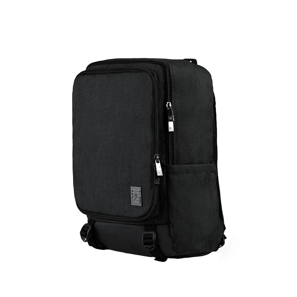Mochila Masculina Executiva Para Notebook City Block Preta