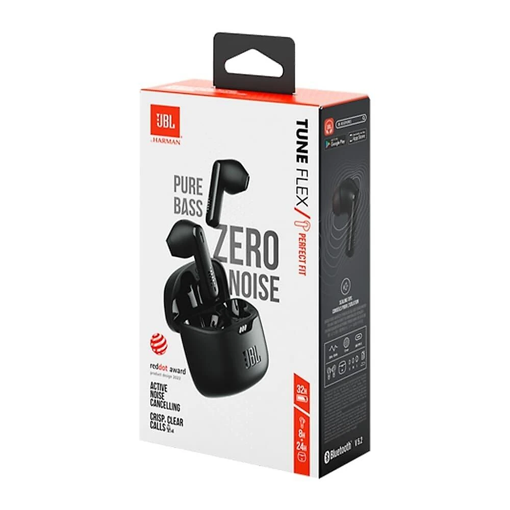 Fone de Ouvido Sem Fio JBL Tune Flex, Bluetooth, Preto - 28913852