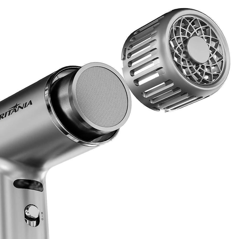 Secador de Cabelo Britânia BSC3400 1600W 3 Temperaturas e 3 Velocidades Preto 110V