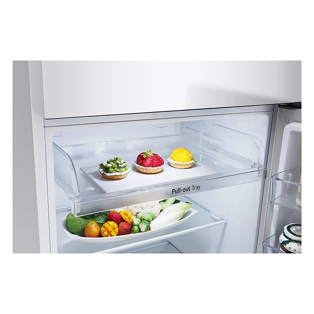 Geladeira 2 Portas 375 Litros LG Frost Free Inverter GN-B372PQW Branco - 110V