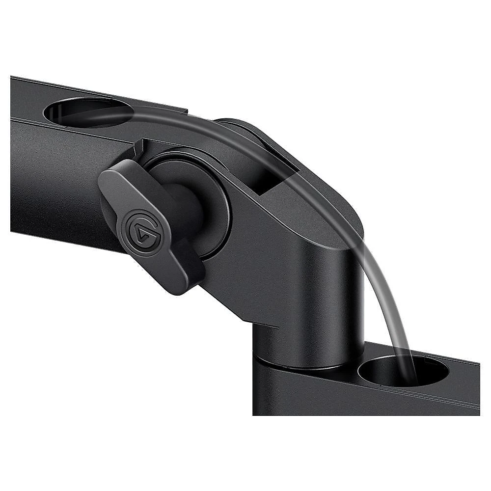 Suporte Elgato Wave Mic Arm LP articulado, canais para ocultar cabos, braçadeira de mesa versátil - 10AAN9901