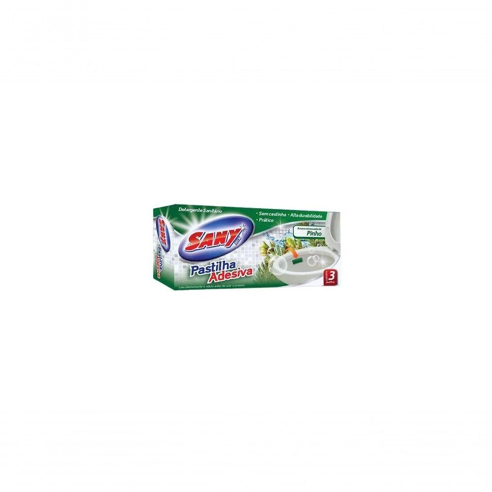 Pastilha Sanitária Adesiva C/3 - Sany Mix Pinho