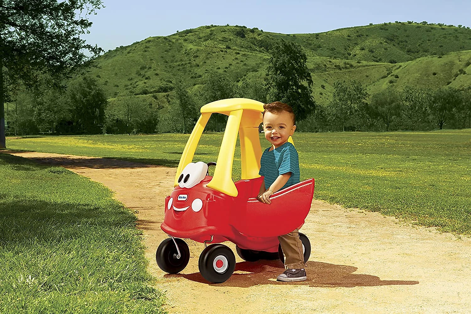 Little Tikes Quadriciclo de Passeio para Crianças de 2 a 5 Anos Vermelho