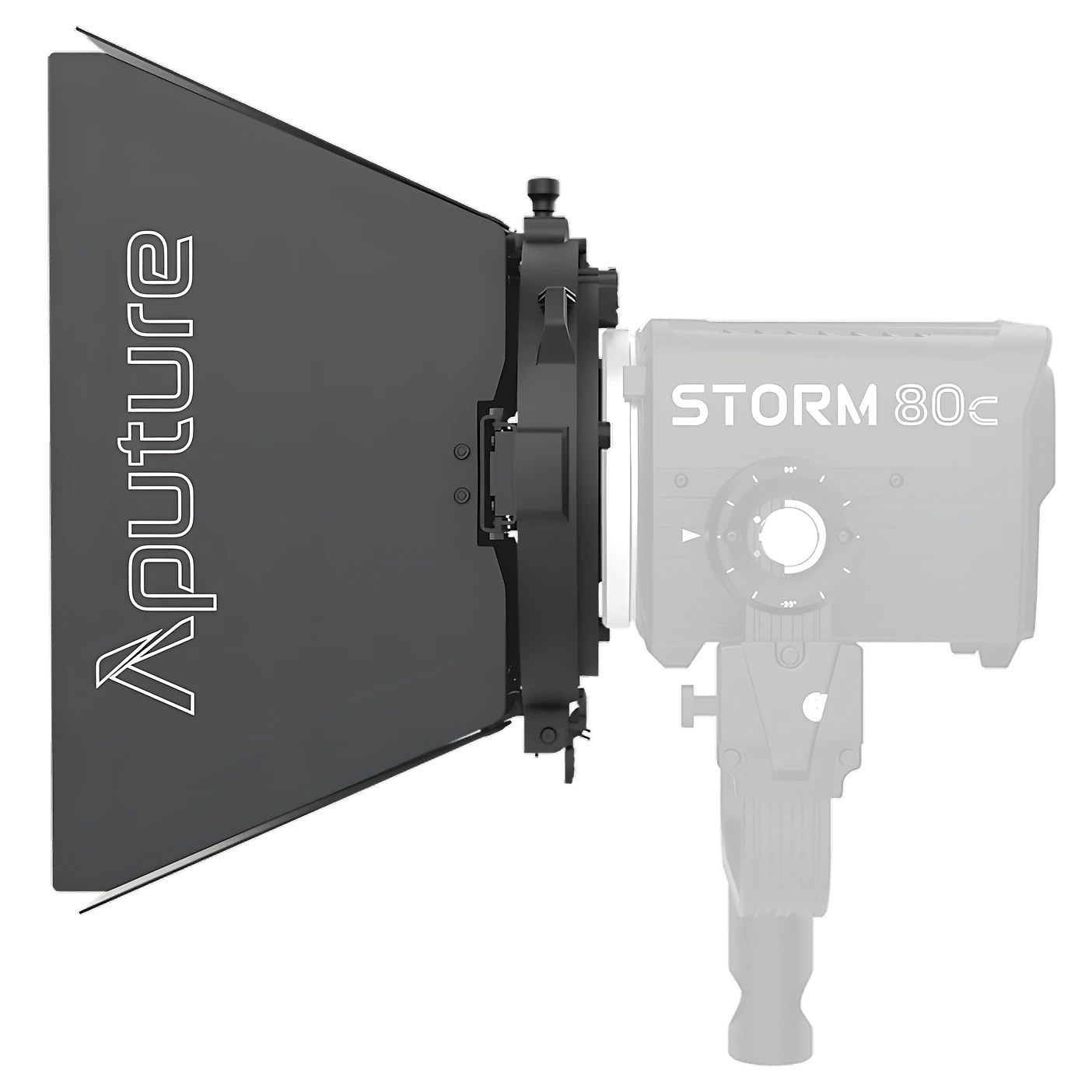 Kit 3 Iluminadores LED Aputure STORM 80c BLAIR-CG Full Color 80W IP65 e Case (Bivot)