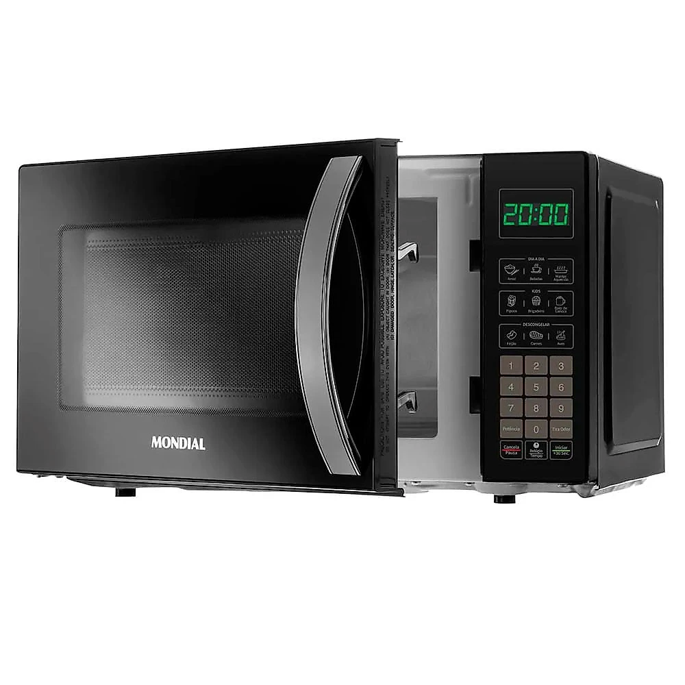Micro-ondas Mondial MO-01-21-B 21 Litros 1200W Preto - 220V