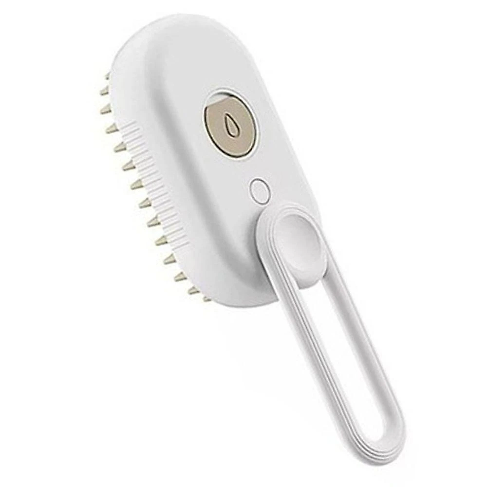 Escova A Vapor Pet Cao Gato Cachorro Eletrico Removedor De Pelo Recarregavel Animal De Estimaçao Higiene Limpeza