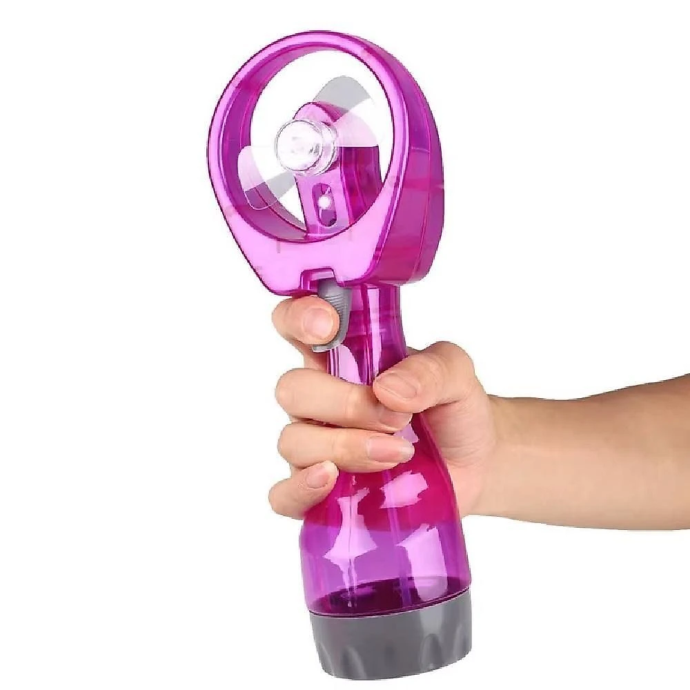 Ventilador Portatil Yeet de Mesa com Borrifador de Agua Umidificador de Mao para Uso Domestico