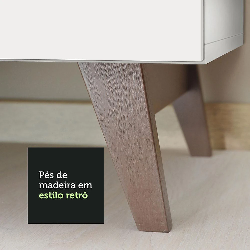 Armário de Cozinha Completa 310cm Branco Reims Madesa XA01 Branco