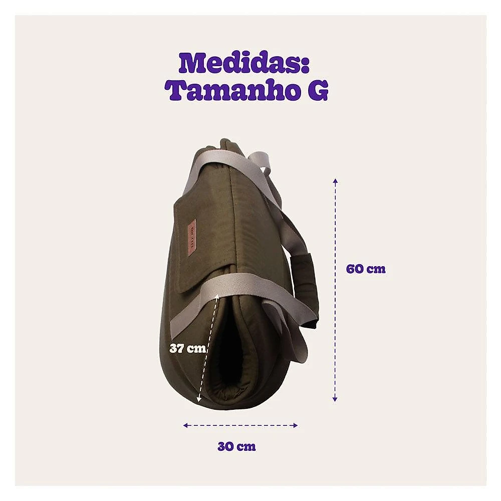 Bolsa de Transporte Meau Verde - Tam. G