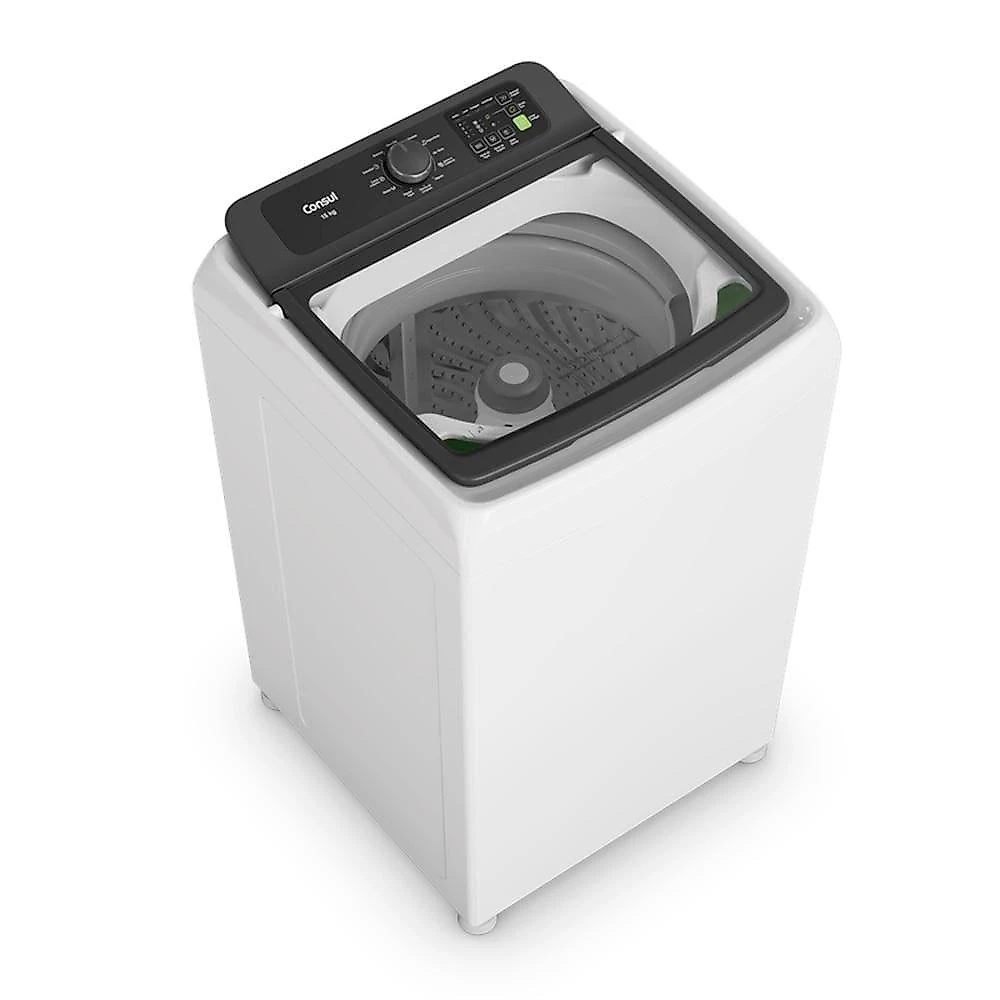 Lavadora de roupas consul 15kg cwn15ab com modo eco - branca 110