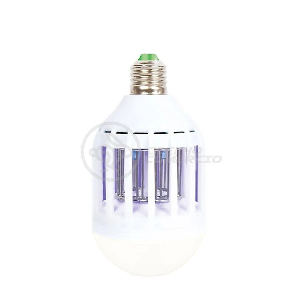 Lâmpada Luz Led Branco 15w Atrai Choque Mosquito