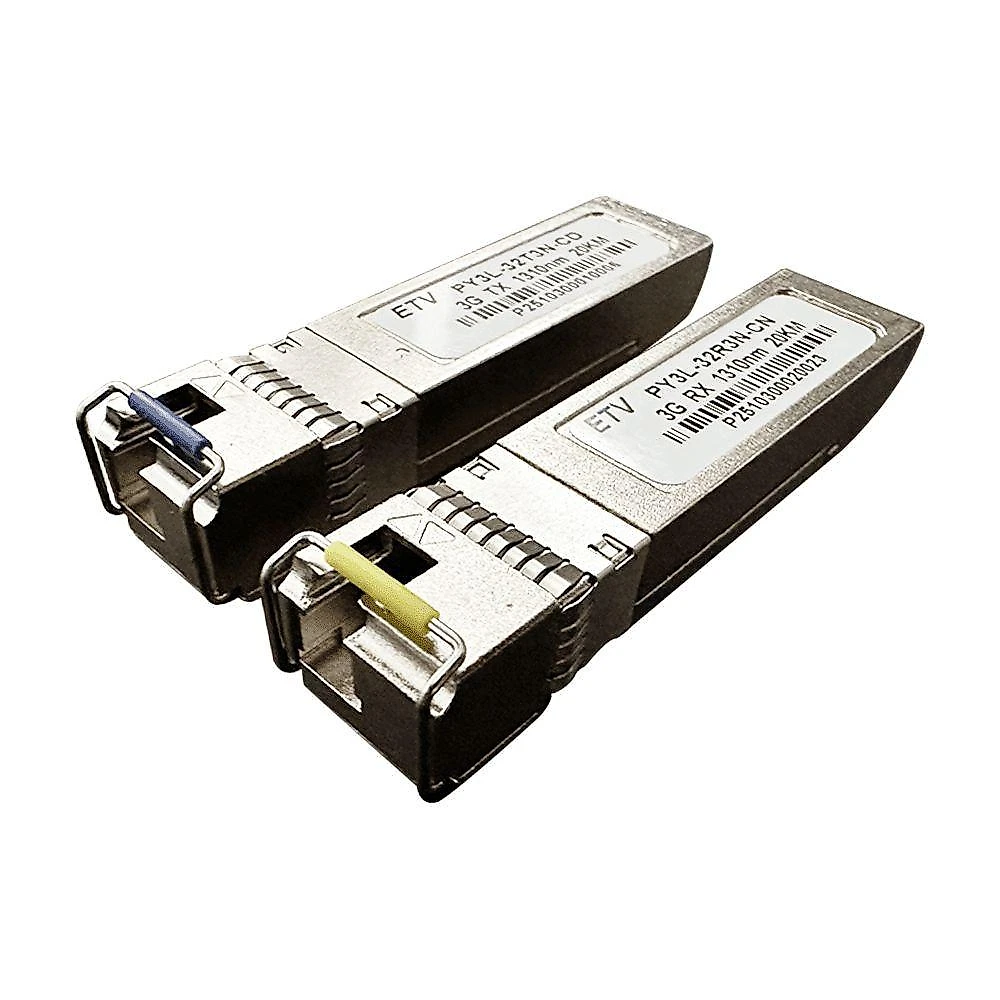 Kit De Extender Sdi 3g Full Hd 60hz Faz Até 20 Quilômetros Via Fibra óptica Lc Multimodo (cg)