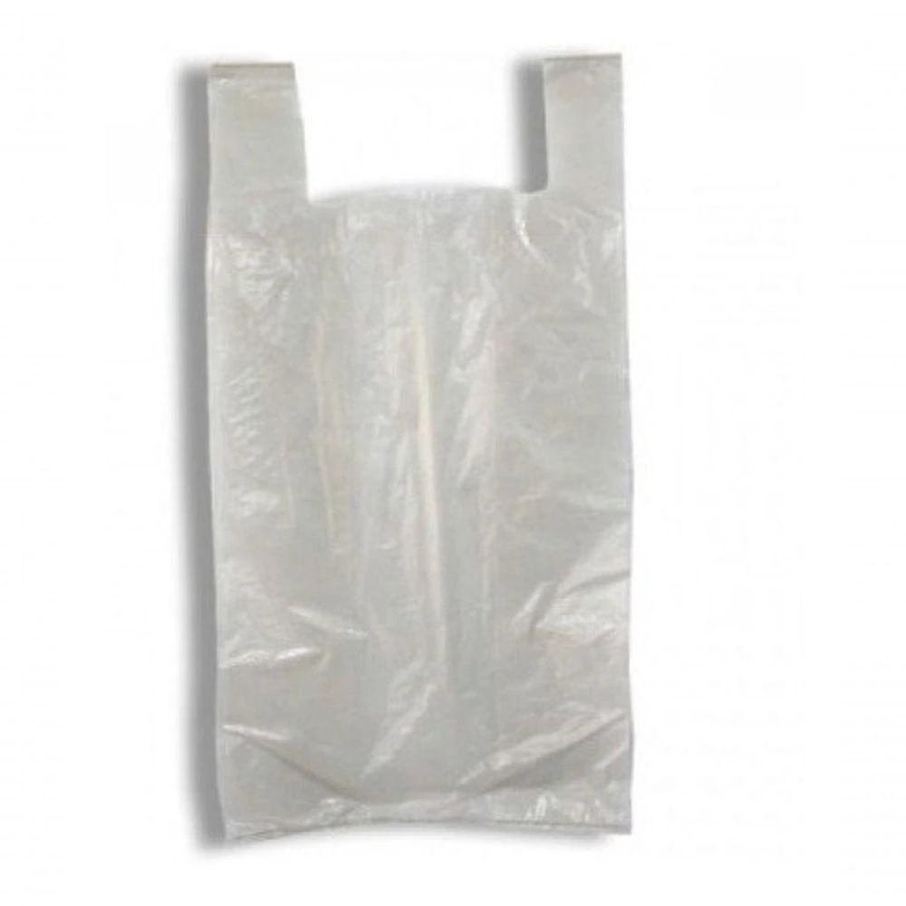 Sacola Plástica 45x60 5 kg com Alta Resistência Reciclada Branca Higipack
