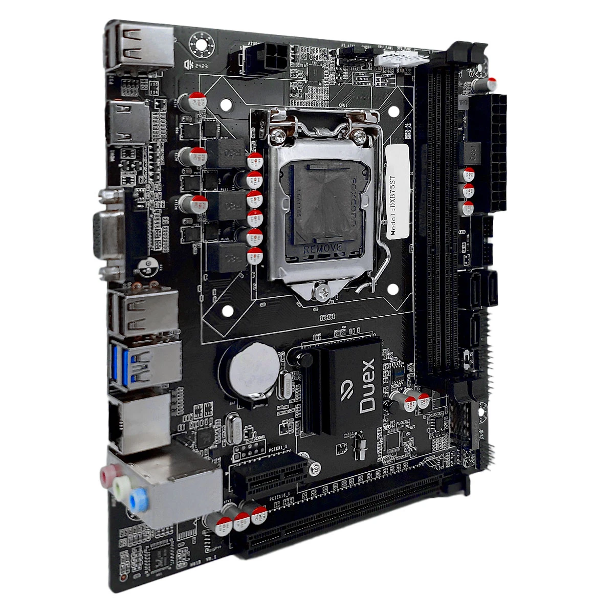 Placa Mãe Duex B75, Intel 1155, DDR3, Micro ATX