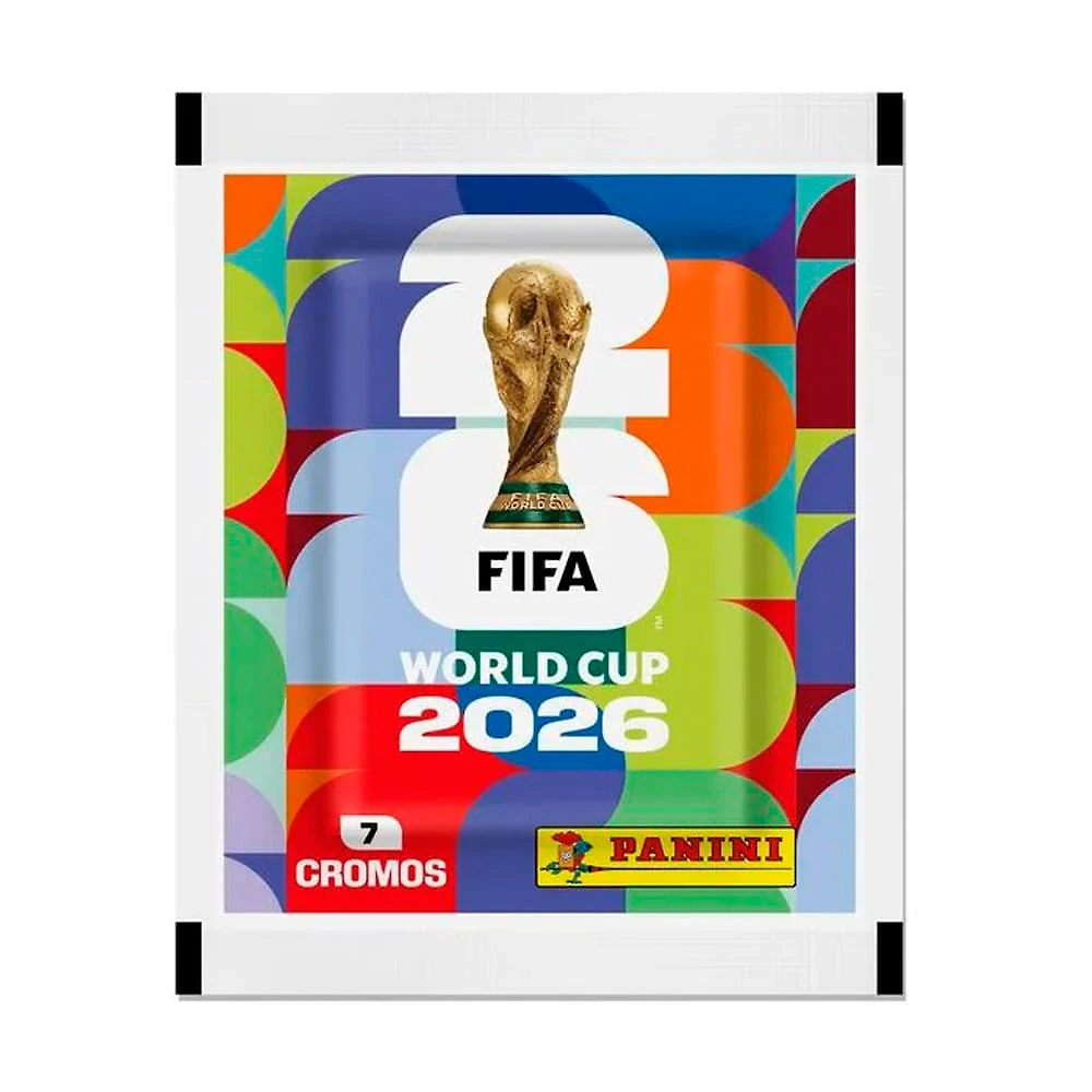Figurinhas Copa do Mundo FIFA World Cup 2026 Panini Envelope 7 Cromos
