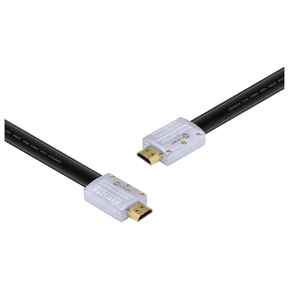 Cabo Hdmi 2.0 4K Ultra Hd 3D Conexao Ethernet Flat Com Conector Desmontavel 10 Metros - H20Fl-10
