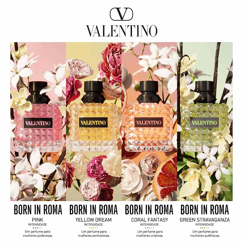 Perfume Valentino Born In Roma Green Donna Eau de Parfum Feminino 100ml