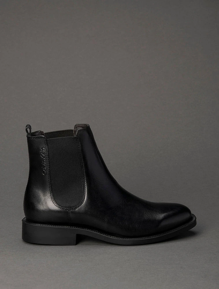 Miniatura Bota Masculina Chelsea Calvin Klein - Preto Bota Masculina Chelsea Calvin Klein Preto 37