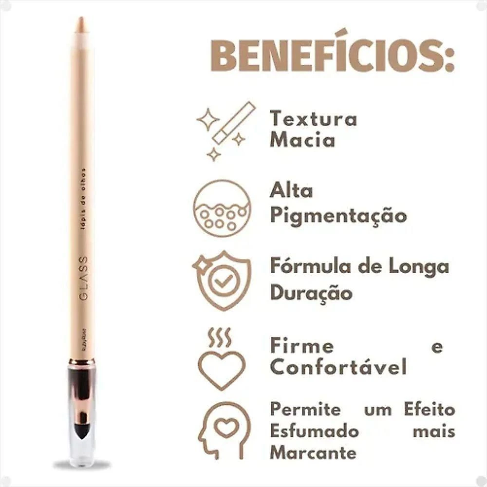 Ruby Rose Lápis De Olhos Glass Nude Hb5252 1,5g