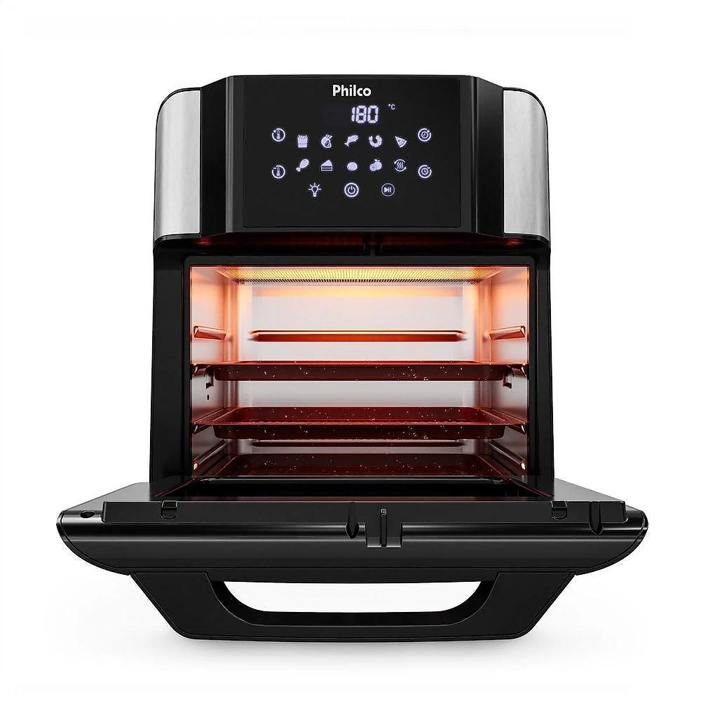 Air Fryer Oven Philco 15L Painel Digital PAF15A 220V