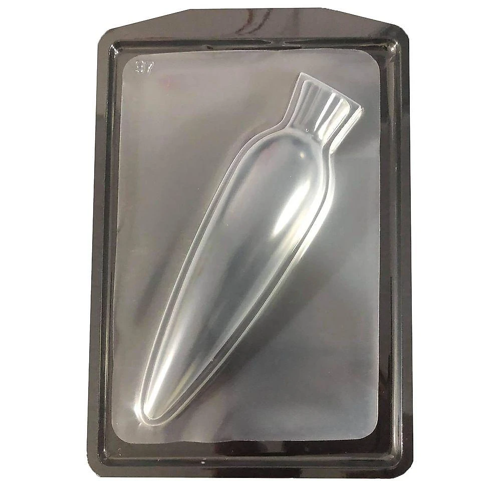 Forma De Silicone Para Chocolate - Cenoura - 4 Unidades