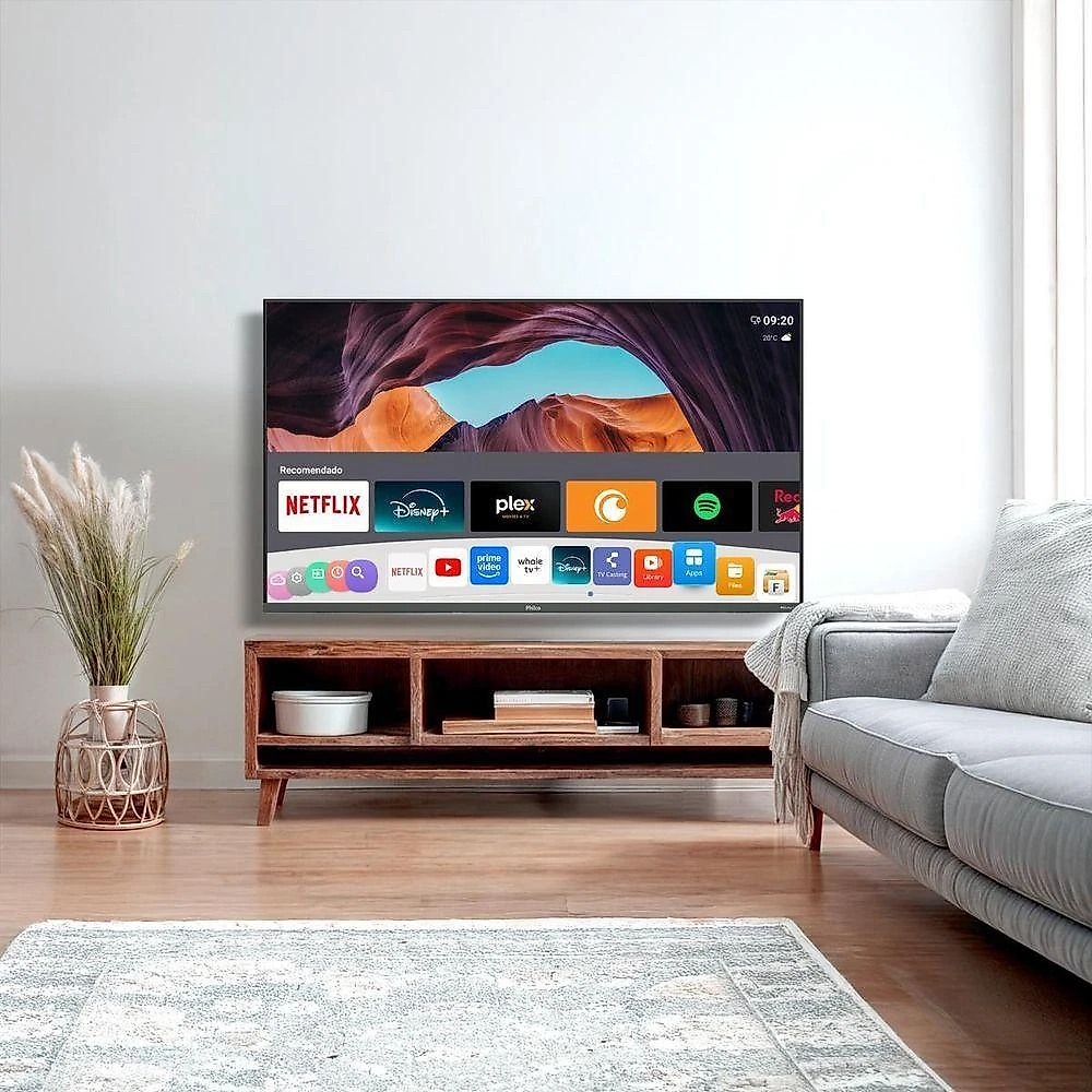 Smart TV Philco P43EAB 43" Borderless Dolby Audio HDR10 com Wi-Fi Bivolt