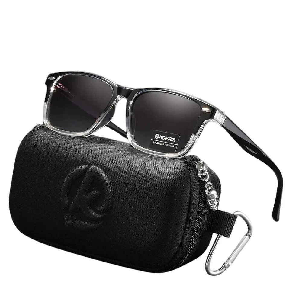 Óculos Polarizados Combinados Para Homens E Mulheres Kd398 Preto E Branco