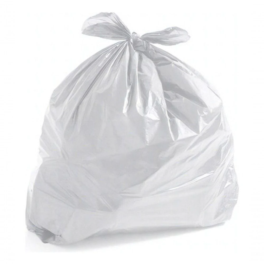 Saco de Lixo 60 Litros Comum Branco com 100 Unidades Higipack