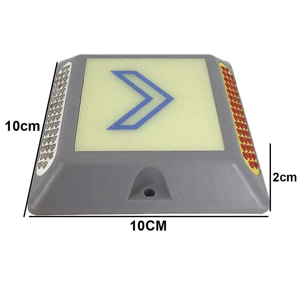 Kit 8 Tachas Refletivas SU-RUA5 Olho de Gato Fluorescente Cinza Mundo LGBT