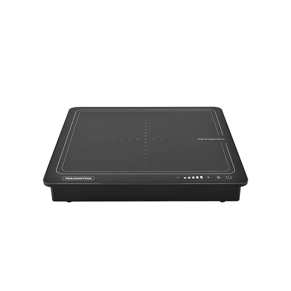 Mesa de Aquecimento a Indução 220V com Vitroceramica Preta para Buffets Tramontina