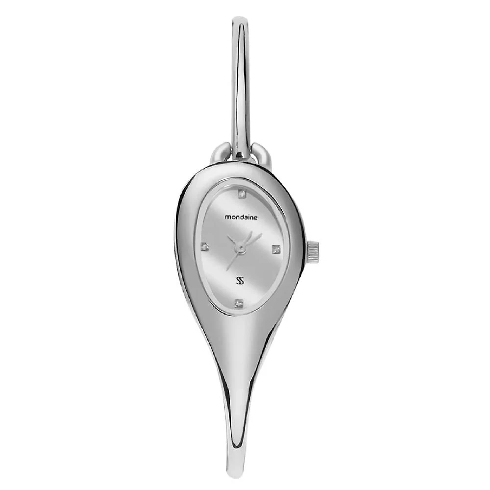Relógio Mondaine 33050L0MVNM2 Feminino 20x62mm Aço Inox Sabrina Sato