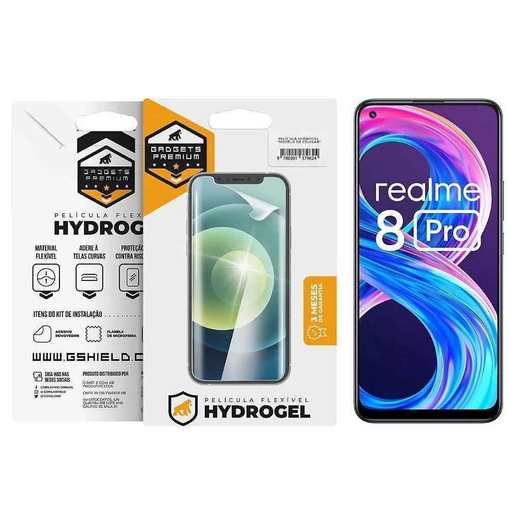 Película Para Realme 8 Pro - Hydrogel Gamer Fosca - Gshield